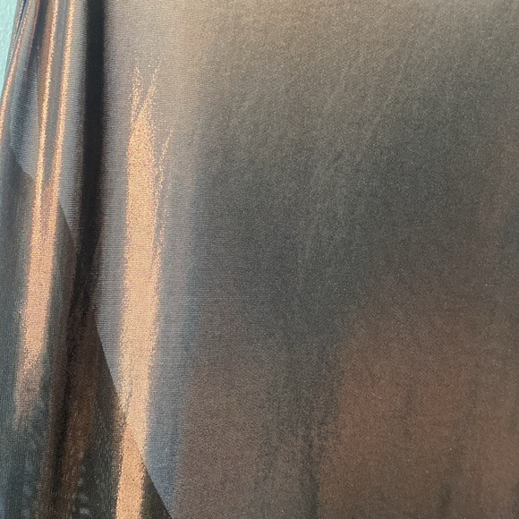 Metallic Brown Maxi Dress - Picture 5 of 8
